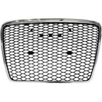 AUDI A6 C6 04-11 Honeycomb Krom/Svart Sportgrill RS-Look DIEDERICHS